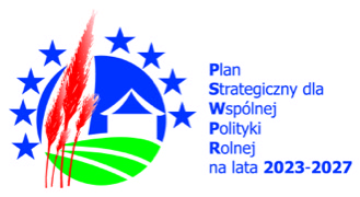 Logo Planu Strategicznego dla Wspólnej Polityki Rolnej na lata 2023–2027